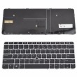 Клавиатура за HP EliteBook 725 G3 820 G3 820 G4 Silver FRAME BLACK With