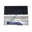 Клавиатура за MSI Wind U135 U160 Black FRAME Black US - V103622AS1
